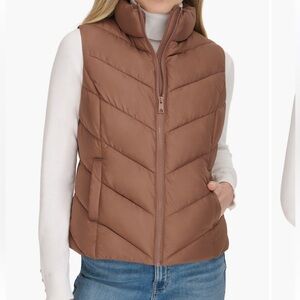 Cole Hann Pongee Puffer vest
